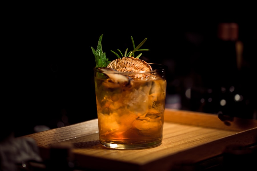Cocktails au bar