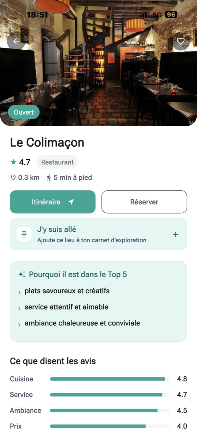 Fiche Le Colimaçon : pourquoi il est dans le Top 5 et ce que disent les avis